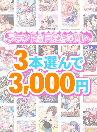 【まとめ買い】1，400作品以上から3本選んで3，000円！夏のブランド合同まとめ買い