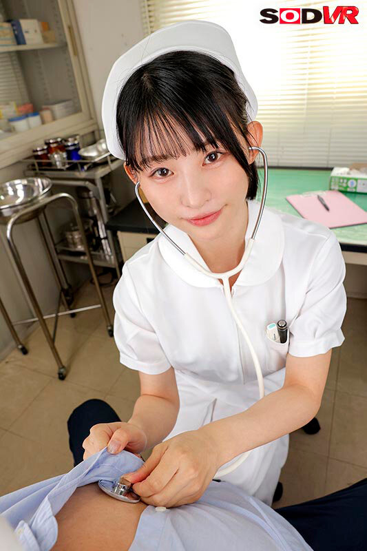 【VR】【8K】射精したい時に呼び出すと24時間どんな時でも ヌイてくれる痴女ナースがいる病院 宮島めい 3