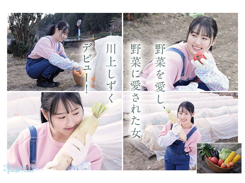 新人！kawaiiデビュー農業女子 川上しずく 大自然の力を味方につけた元気いっぱい農業エリートAVデビュー 2