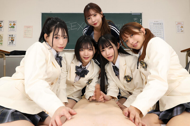 【VR】【KMPVR-彩-1,000タイトル突破記念版】果てたら負け!何度射精してもクラスの女子が目の色を変えて僕をイカせまくる学園SEXバトルロワイヤル 5